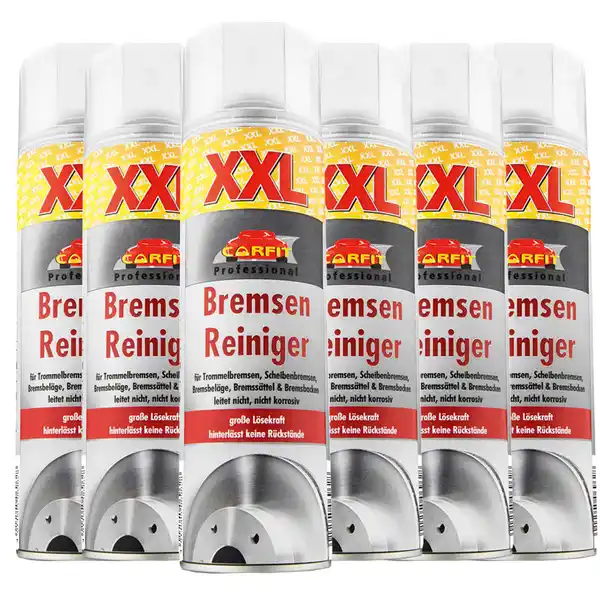 Bild 1 von XXL Bremsenreiniger - 6-er Set