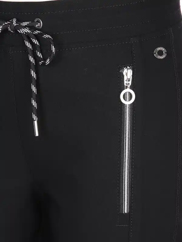 Bild 4 von Damen Hose mit Komfortbund Schwarz