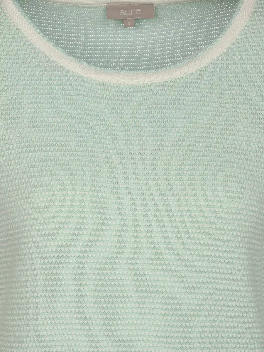 Bild 3 von Damen Pullover mit Struktur Blau