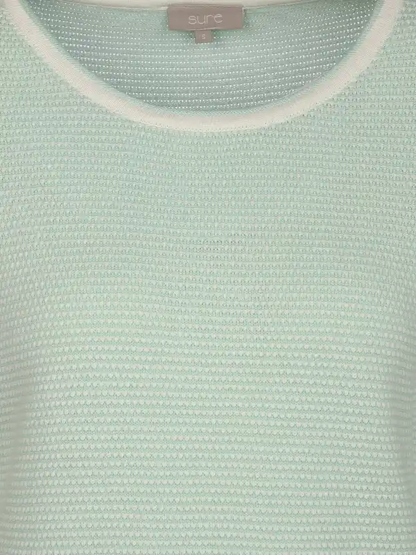 Bild 3 von Damen Pullover mit Struktur Blau