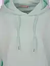 Bild 3 von Damen Sweatshirt mit Kapuze Türkis