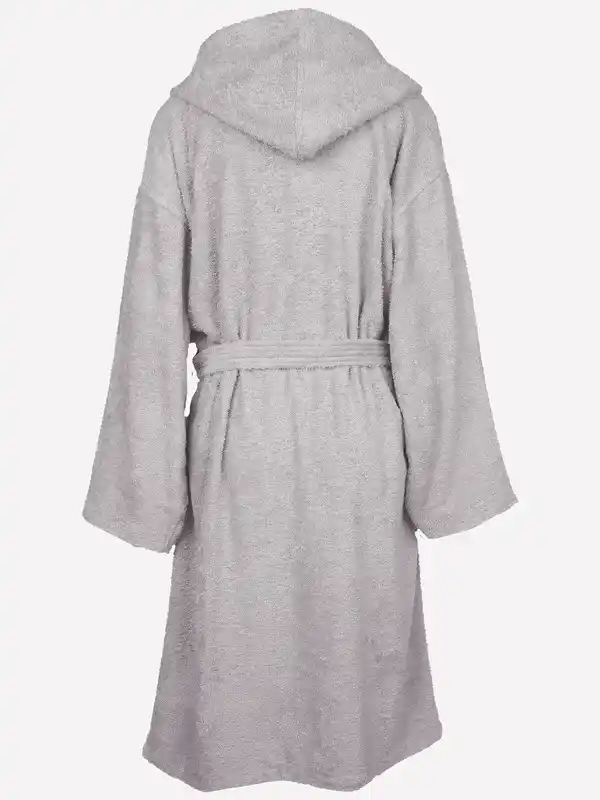 Bild 2 von Bademantel mit Kapuze Lila