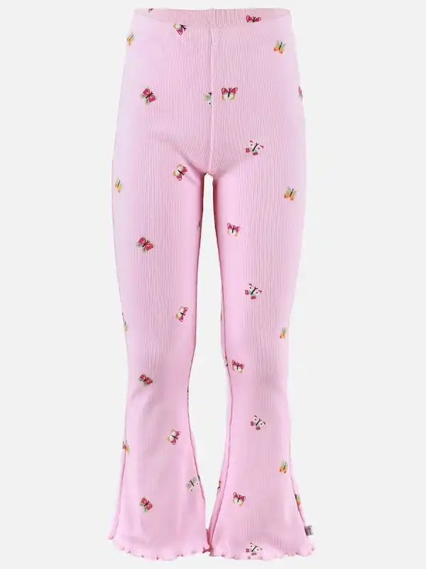 Bild 1 von Mädchen Leggings mit Schmetterlingen Rosa