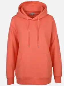 Damen Sweatshirt mit Kapuze Orange