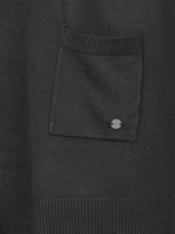 Bild 3 von Damen Cardigan in offener Form Schwarz