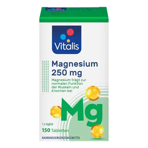 Bild 1 von VITALIS Magnesium-/ Calcium-Tabletten