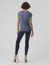 Bild 2 von Vero Moda VMAVA PLAIN SS TOP GA Shirt Blau