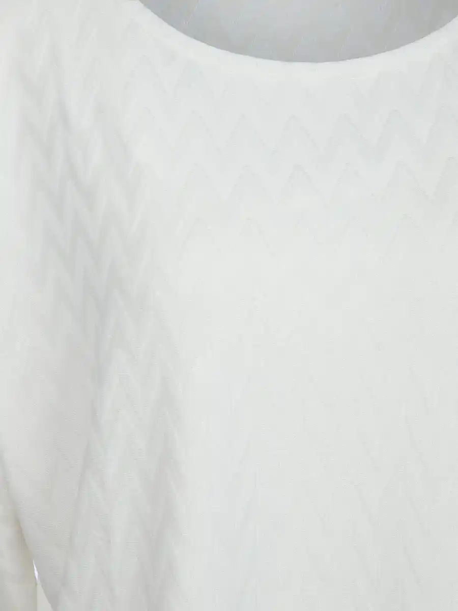 Bild 3 von Damen Jaquard Shirt Weiß