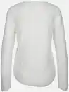 Bild 2 von Damen Struktur Pullover Weiß