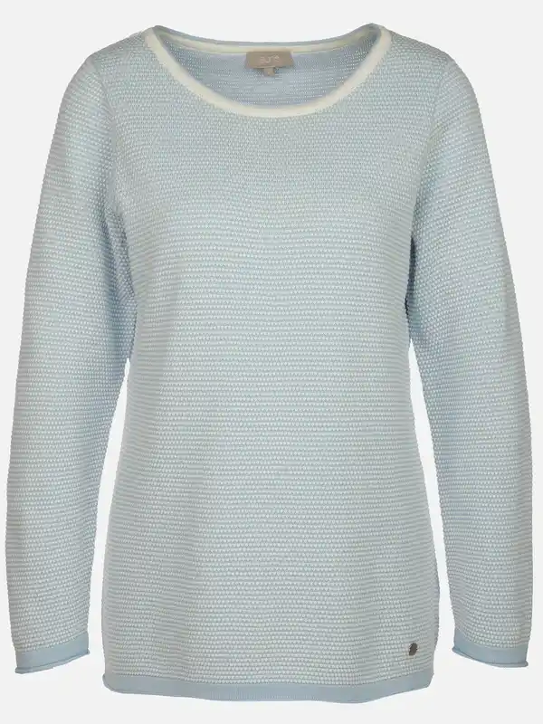 Bild 1 von Damen Pullover mit Struktur Blau