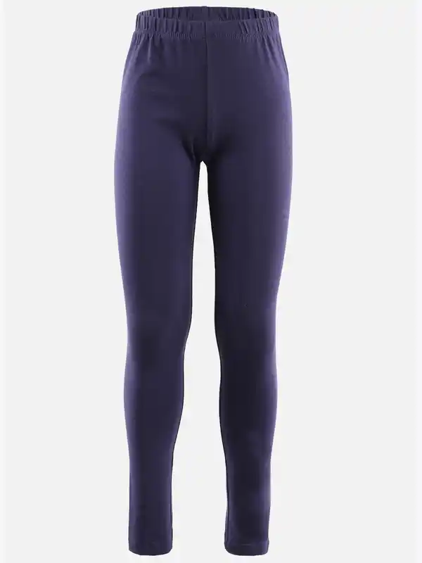 Bild 1 von Mädchen Leggings unifarben Marine