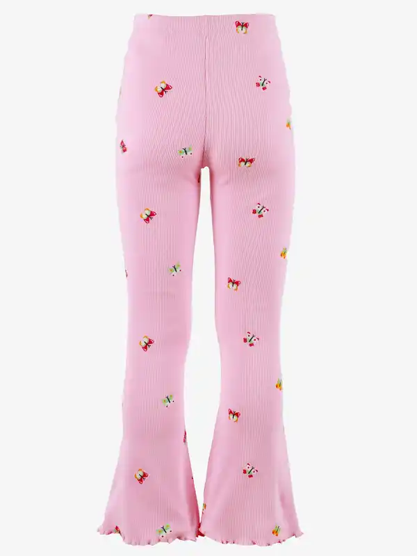 Bild 2 von Mädchen Leggings mit Schmetterlingen Rosa