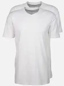 Herren Shirt im 2er Pack Weiß