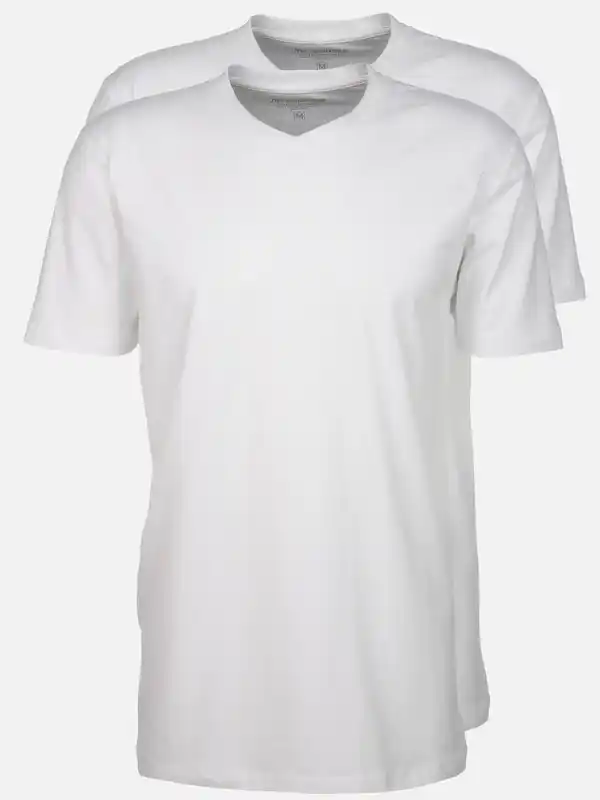 Bild 1 von Herren Shirt im 2er Pack Weiß