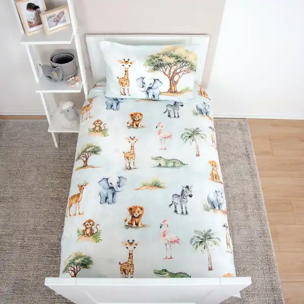 Bild 3 von Safari Flanell-Bettwäsche "Made in green"