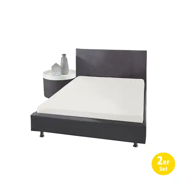 Bild 1 von Jersey-Spannbetttuch 2er-Pack