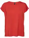 Bild 1 von Vero Moda VMAVA PLAIN SS TOP GA Shirt Rot