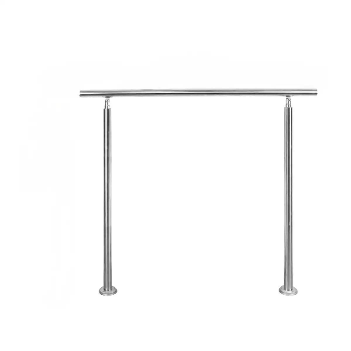 Bild 2 von Treppengeländer Set - ca. 150x 106,5 cm, Edelstahl inkl. 2 Pfosten