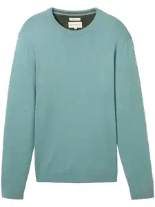 Tom Tailor Herren Pullover Blau