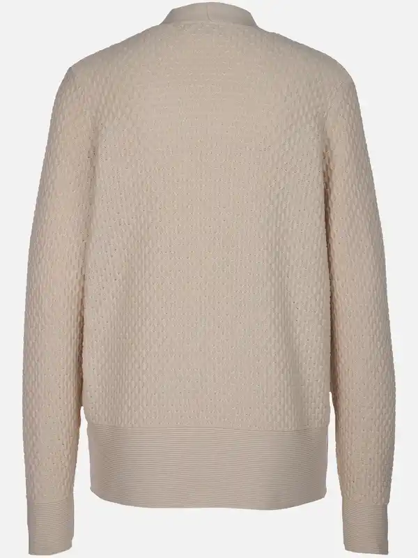 Bild 2 von Damen Strickcardigan Beige