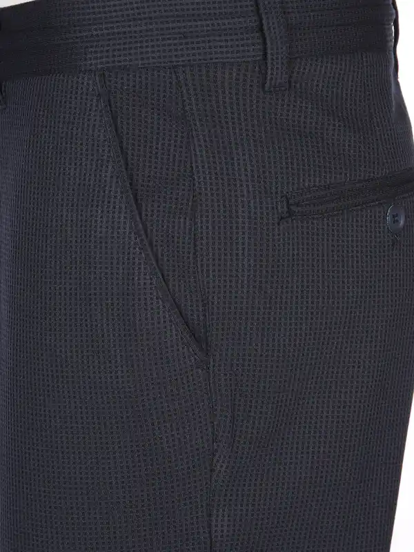 Bild 4 von Herren Jerseyhose in Waffeloptik Blau