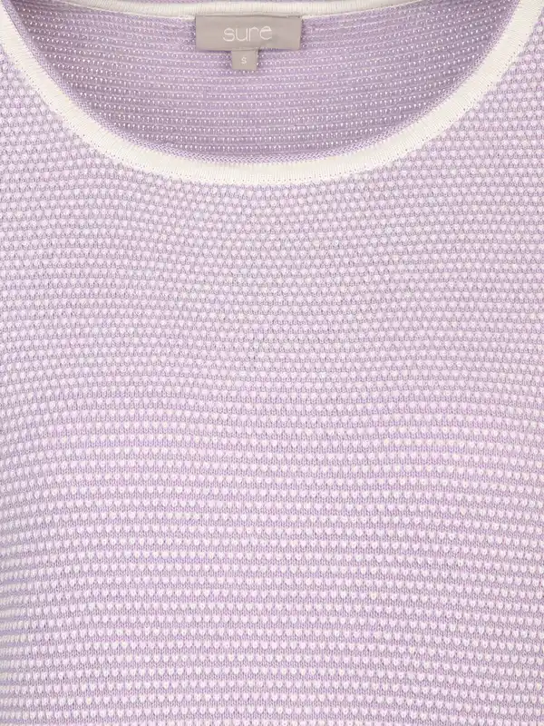 Bild 3 von Damen Strukturpullover Lila
