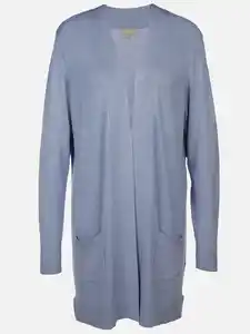 Damen Cardigan mit zwei Taschen Blau