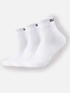 Damen Socken Quarters im 3er Pack Weiß