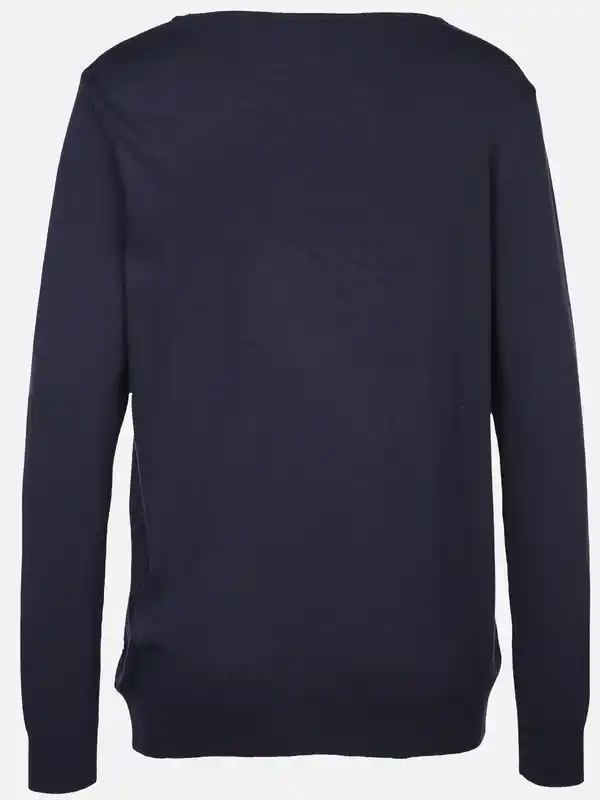 Bild 2 von Damen Leichtpullover mit rundem Ausschnitt Marine