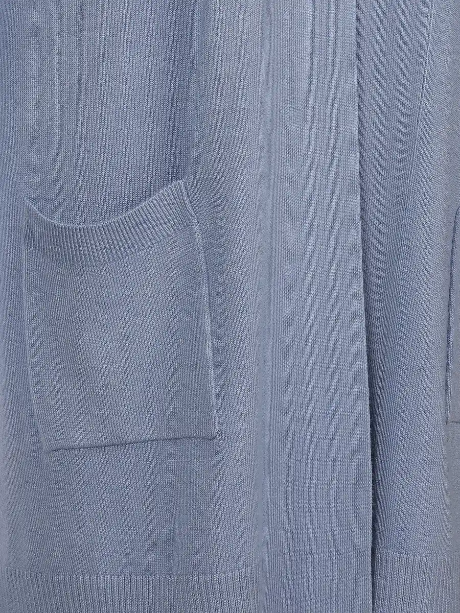 Bild 3 von Damen Cardigan mit zwei Taschen Blau