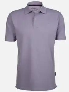 Herren Poloshirt Lila