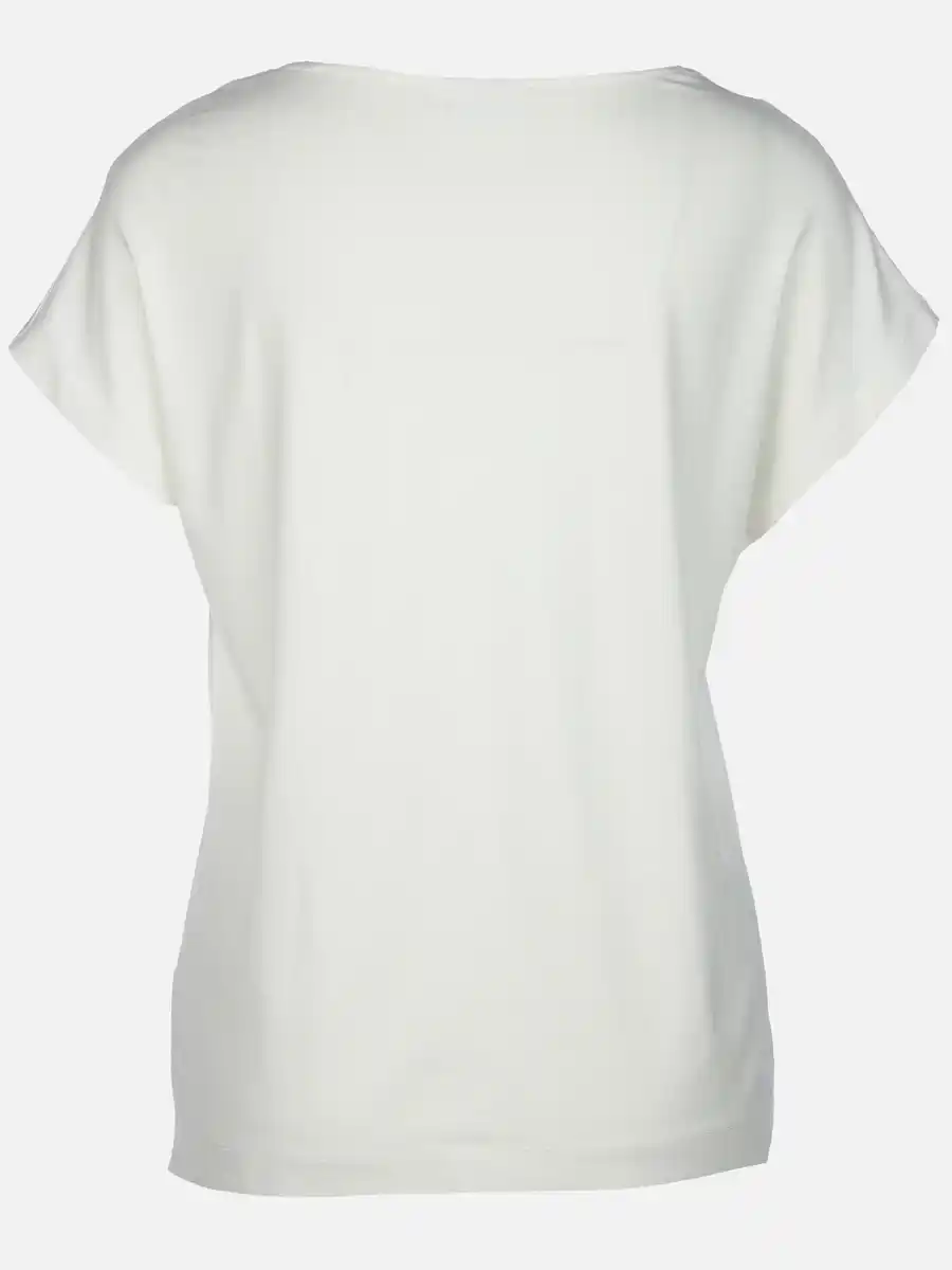 Bild 2 von Damen Shirt mit Strassapplikation Weiß