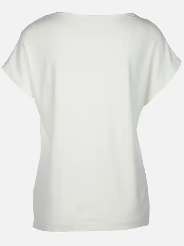 Bild 2 von Damen Shirt mit Strassapplikation Weiß