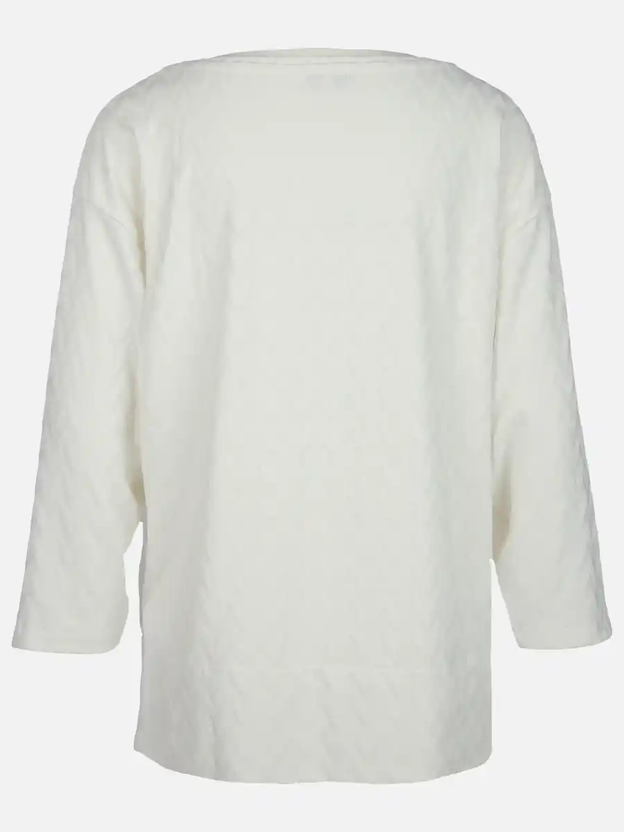 Bild 2 von Damen Jaquard Shirt Weiß