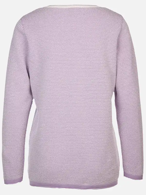 Bild 2 von Damen Strukturpullover Lila