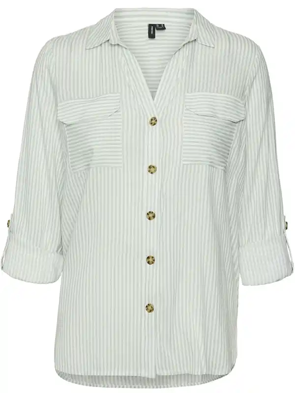 Bild 1 von Vero Moda VMBUMPY L/S SHIRT NEW Bluse Blau