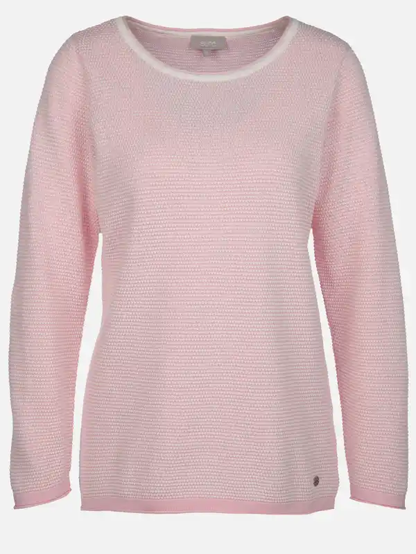 Bild 1 von Damen Pullover mit Struktur Rosa