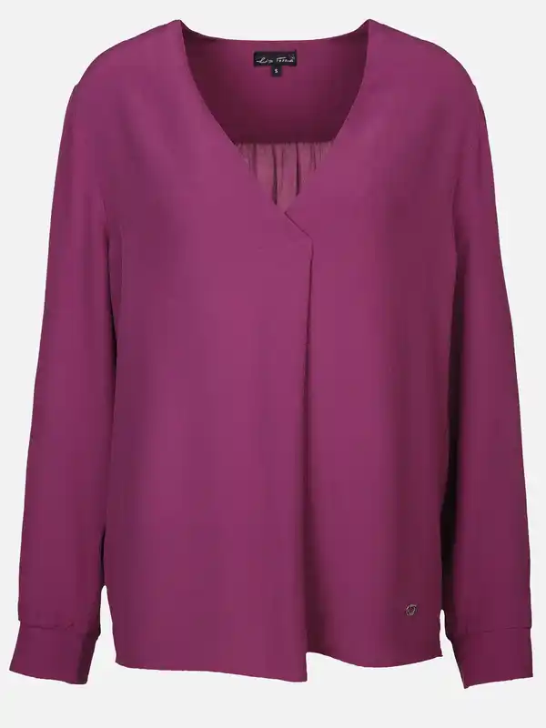 Bild 1 von Damen Crepe Bluse Lila