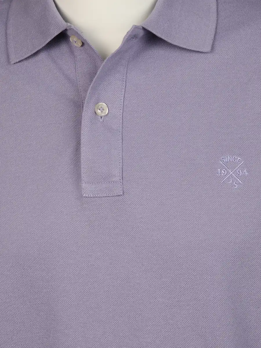 Bild 3 von Herren Poloshirt Lila