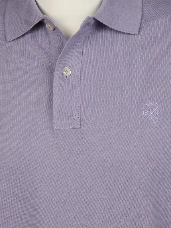 Bild 3 von Herren Poloshirt Lila