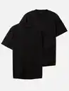 Bild 1 von Herren T-Shirt 2er Pack Schwarz