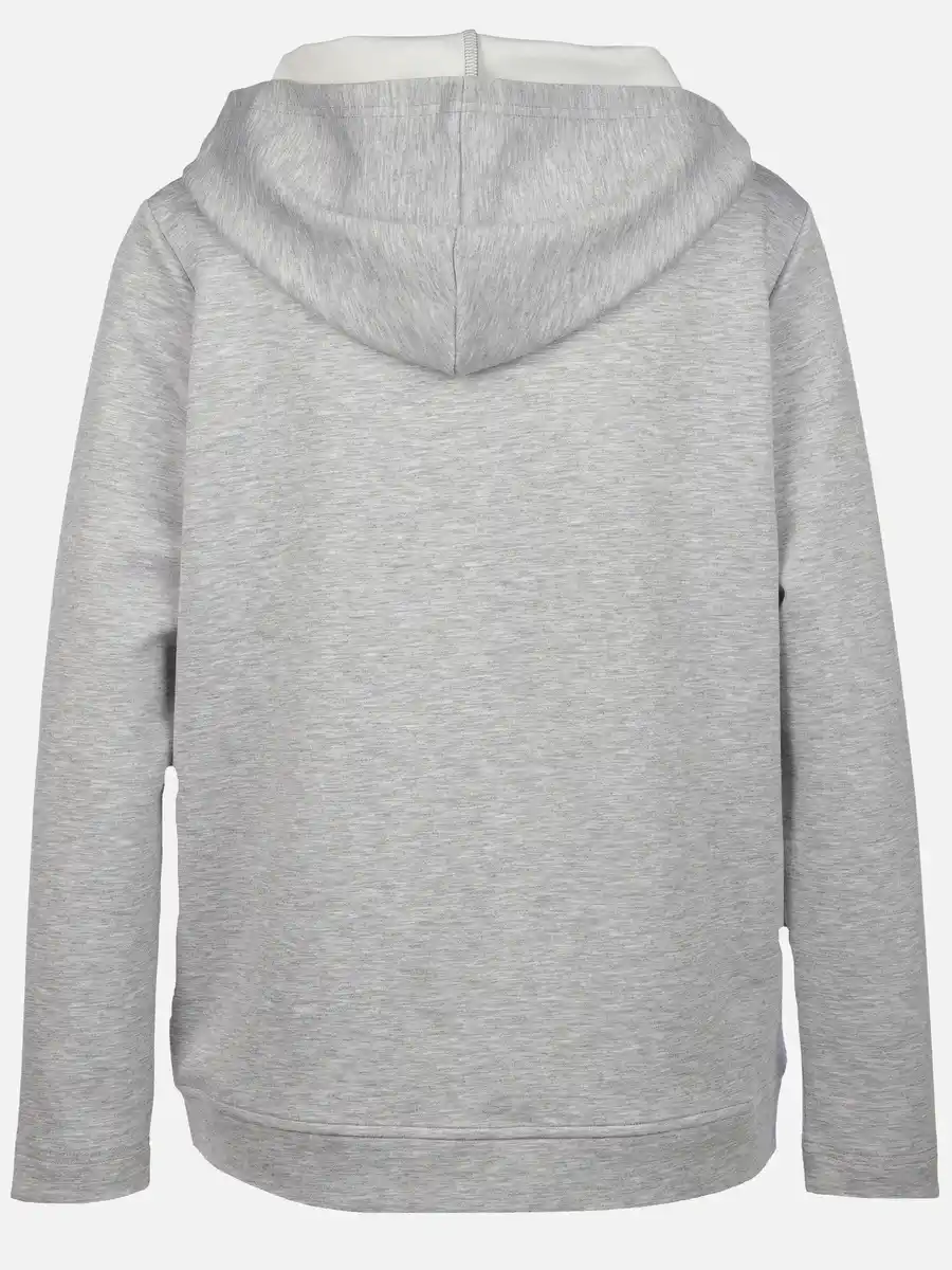 Bild 2 von Damen Sweatshirt mit Kapuze Grau