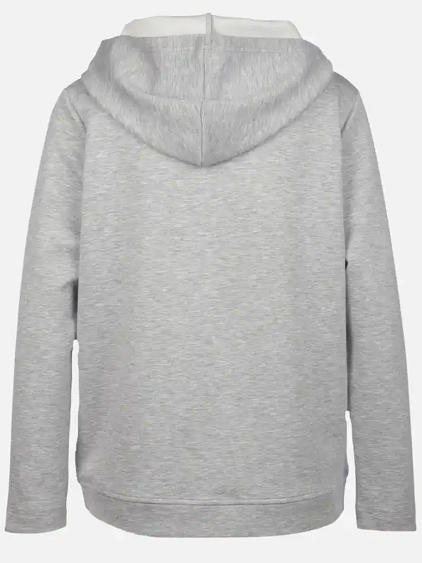 Bild 2 von Damen Sweatshirt mit Kapuze Grau