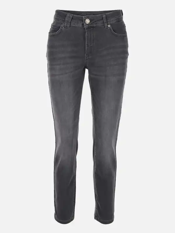 Bild 1 von Damen Jeans Slim Fit "Hanna" Grey Grau