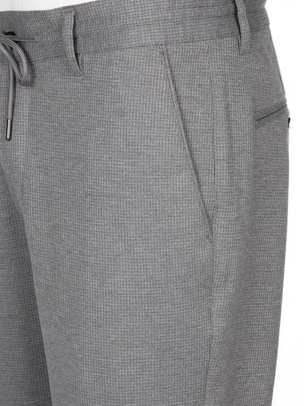 Bild 4 von Herren Jerseyhose in Waffeloptik Grau