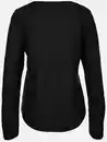 Bild 2 von Damen Struktur Pullover Schwarz