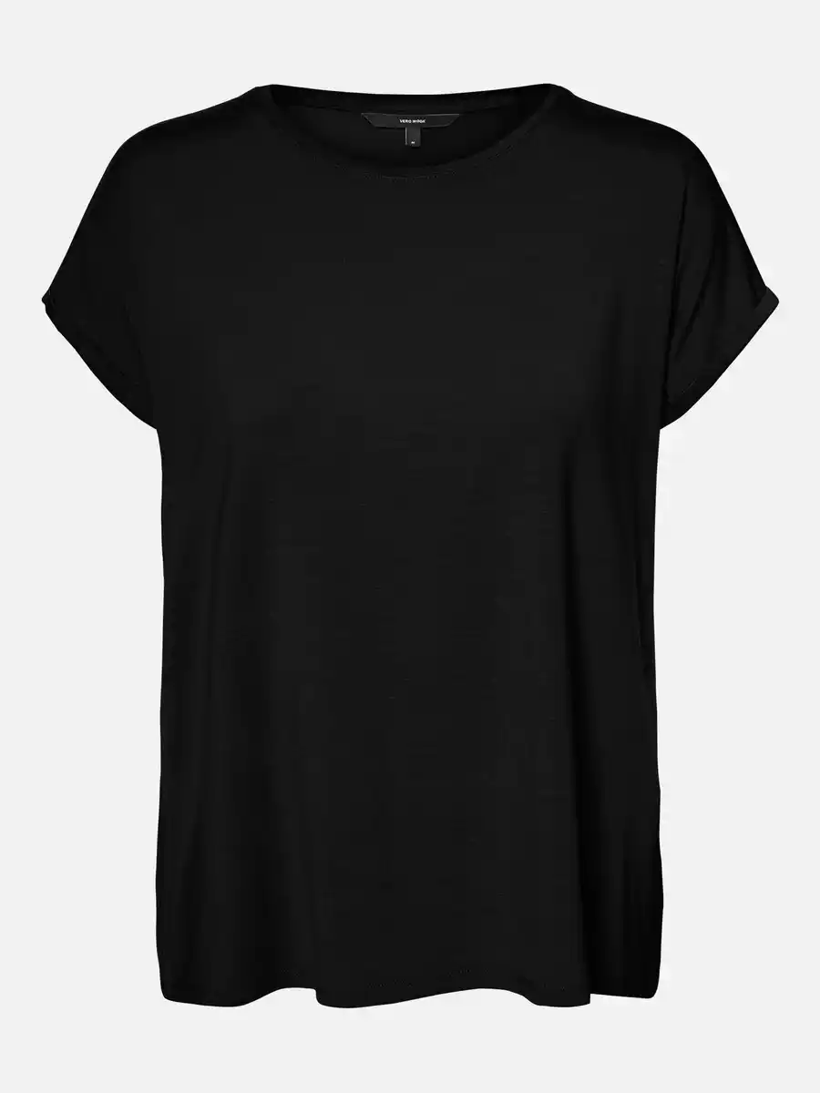 Bild 1 von Vero Moda VMAVA PLAIN SS TOP GA Shirt Schwarz