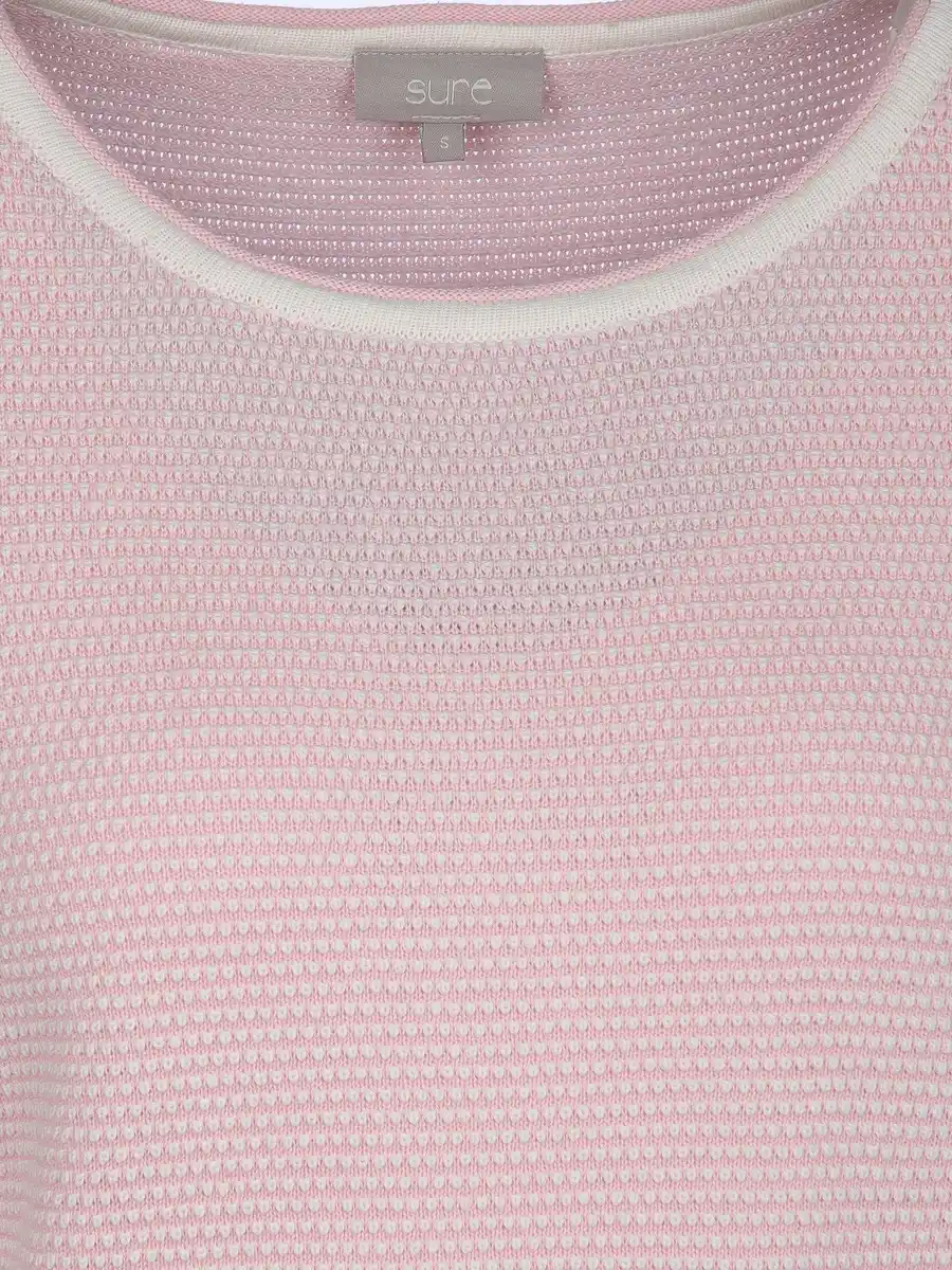 Bild 3 von Damen Pullover mit Struktur Rosa