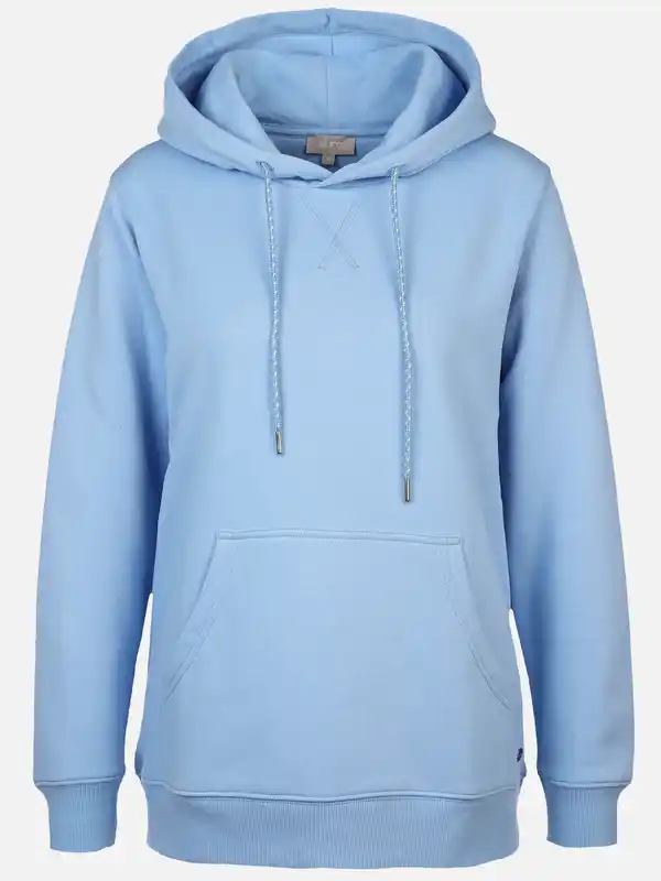 Bild 1 von Damen Sweatshirt mit Kapuze Blau