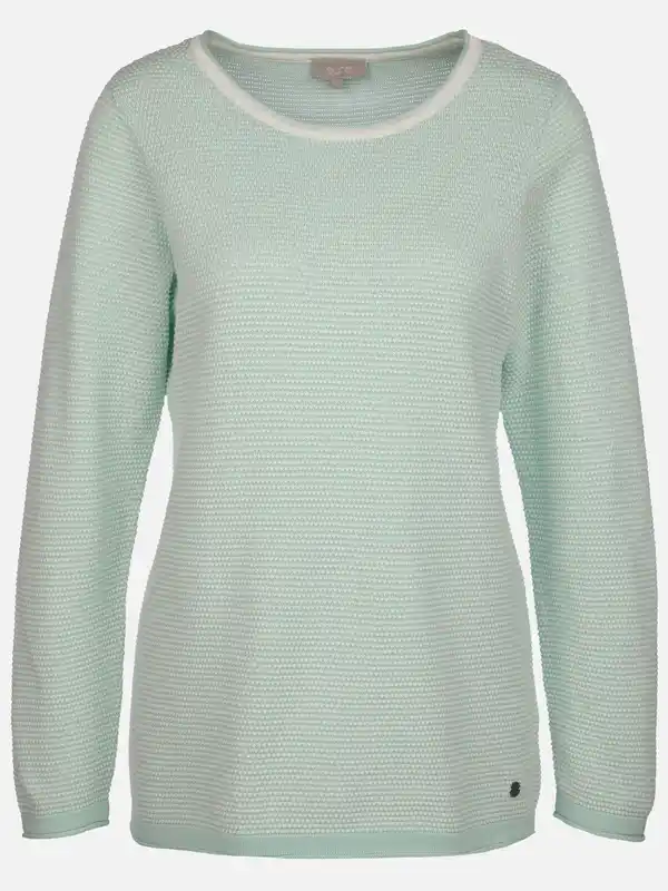 Bild 1 von Damen Pullover mit Struktur Blau